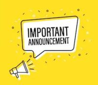 An Important Announcement!